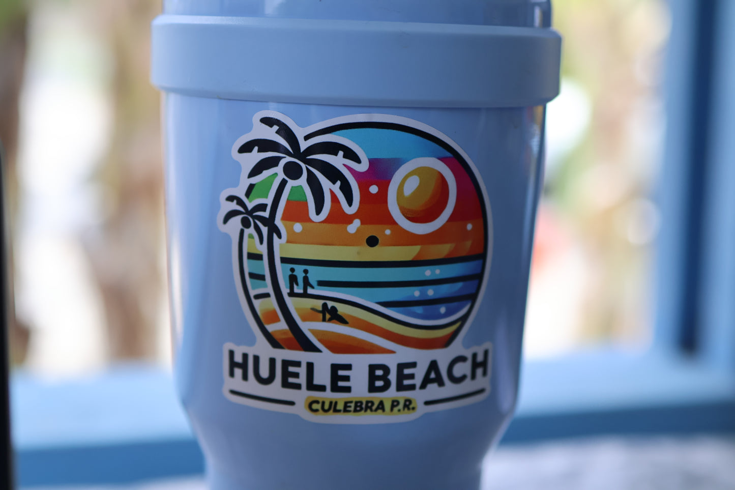 Sticker Huele Beach